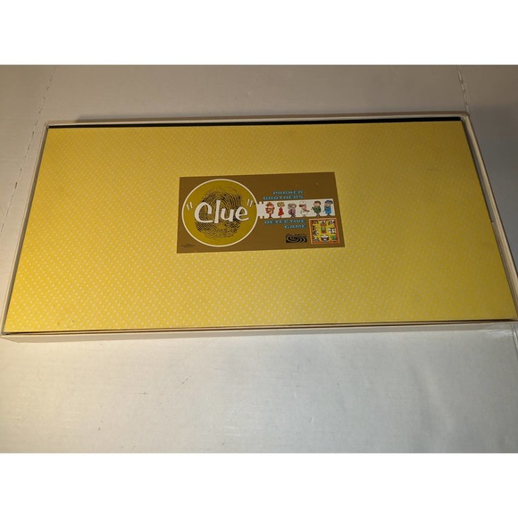 Vintage 1963 Original CLUE Detective Board Game Parker Brothers Complete - Picture 11 of 15